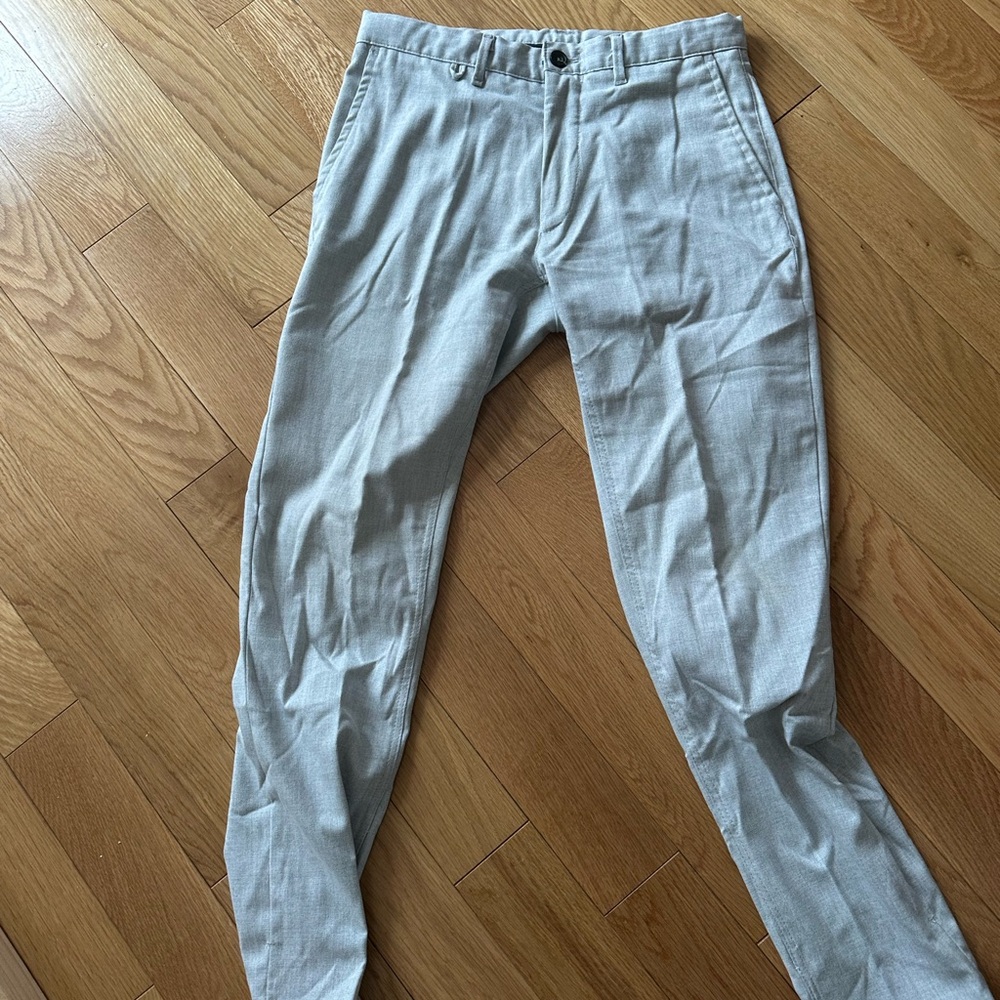 Zara Light Gray Chinos for Men